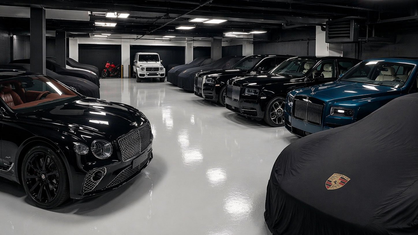 Short-Term Luxury Car Storage for London Visitors and International Clients